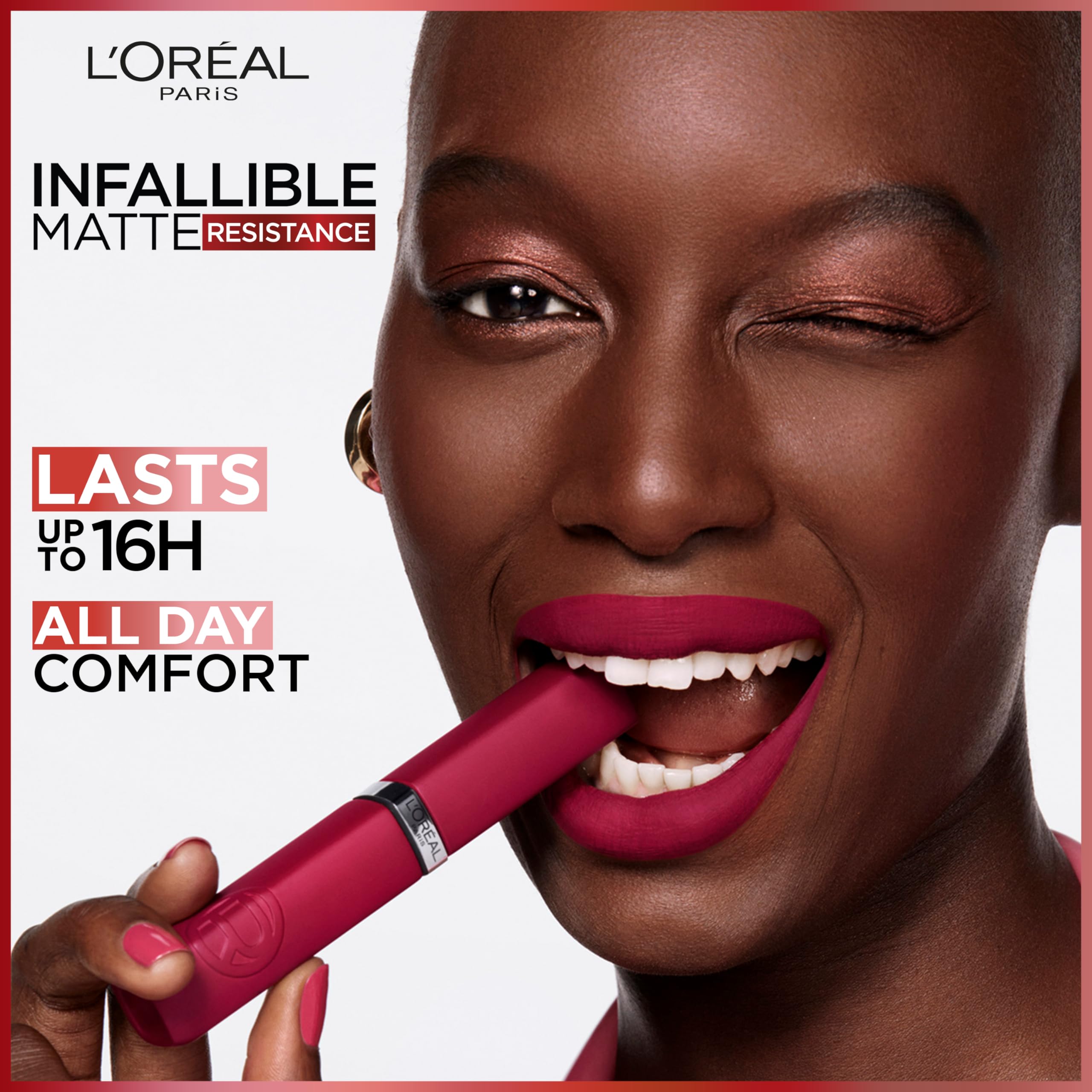 2313-l-oreal-paris-infallible-matte-resistance-liquid-lipstick-bundle-le-rouge-paris-major-crush-pack-of-2-6.jpg L’Oréal Paris Infallible Matte Resistance Liquid Lipstick Bundle, Le Rouge Paris & Major Crush, Pack of 2