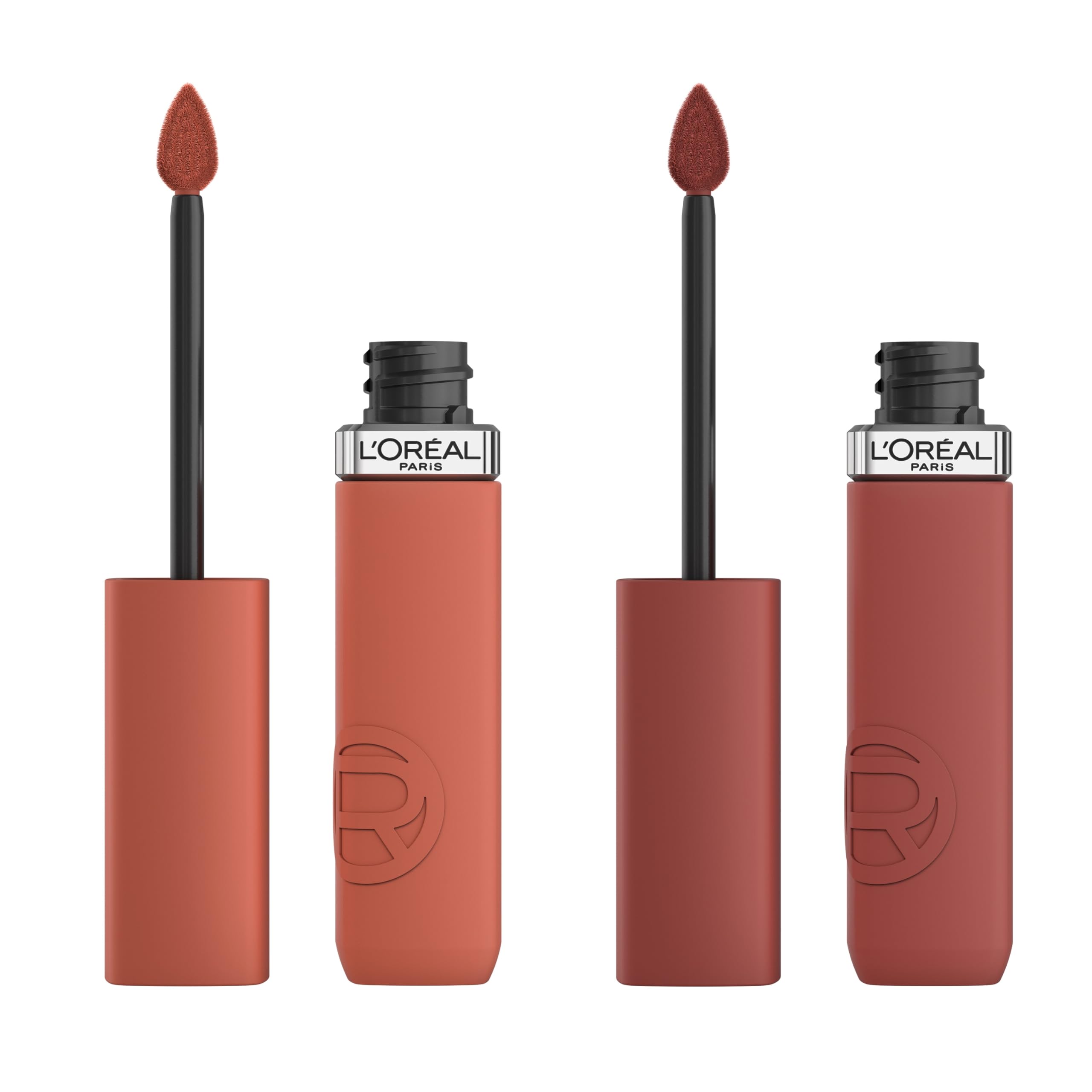 L’Oréal Paris Infallible Matte Resistance Liquid Lipstick Bundle, Lazy Sunday & Snooze Your Alarm, Pack of 2