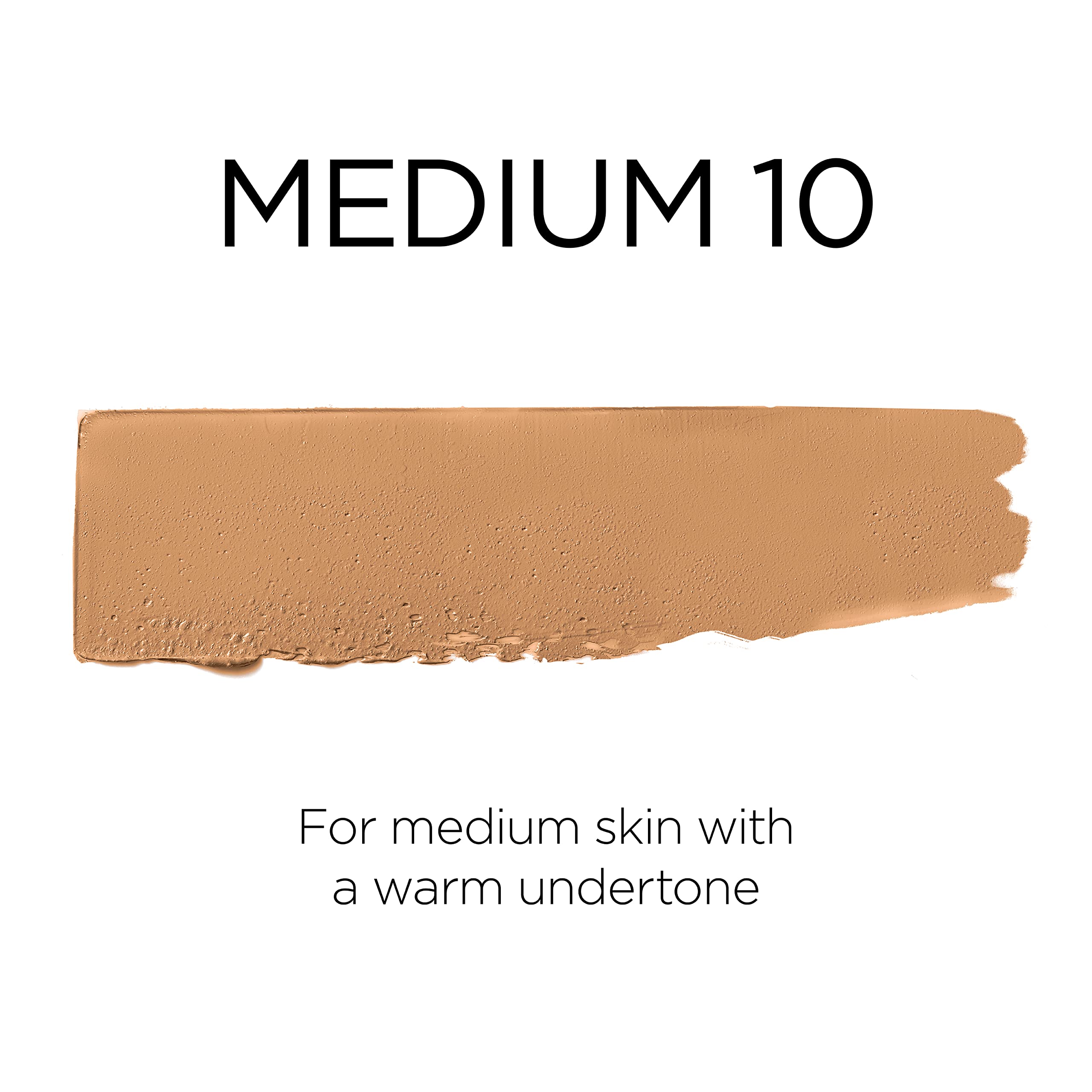 L'Oreal Paris Age Perfect 4-in-1 Tinted Face Balm Foundation with Firming Serum, Medium 10, 0.61 Ounce