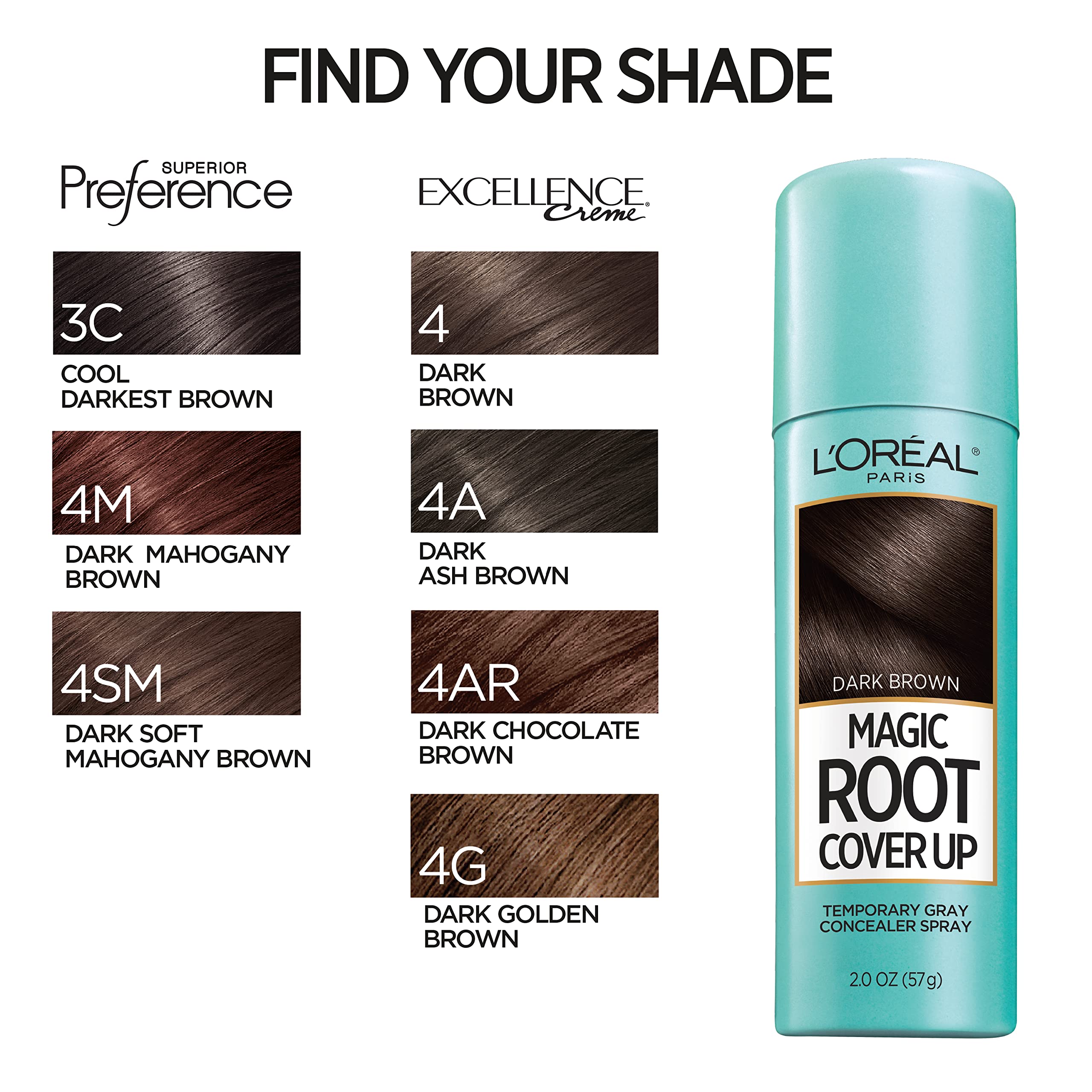 667-l-oreal-paris-root-cover-up-temporary-gray-concealer-spray-dark-brown-2-oz-pack-of-2-packaging-may-vary-11.jpg L'Oreal Paris Root Cover Up Temporary Gray Concealer Spray Dark Brown 2 Oz (Pack of 2) (Packaging May Vary)
